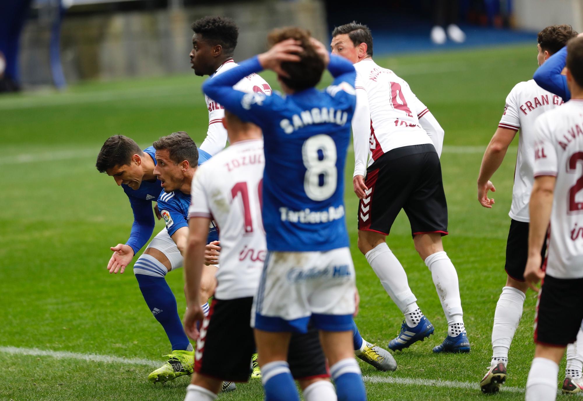 Real Oviedo - Albacete, en imágenes