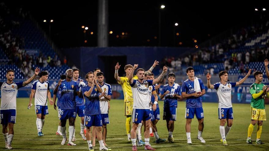 El Real Zaragoza suma tres victorias seguidas diez meses después