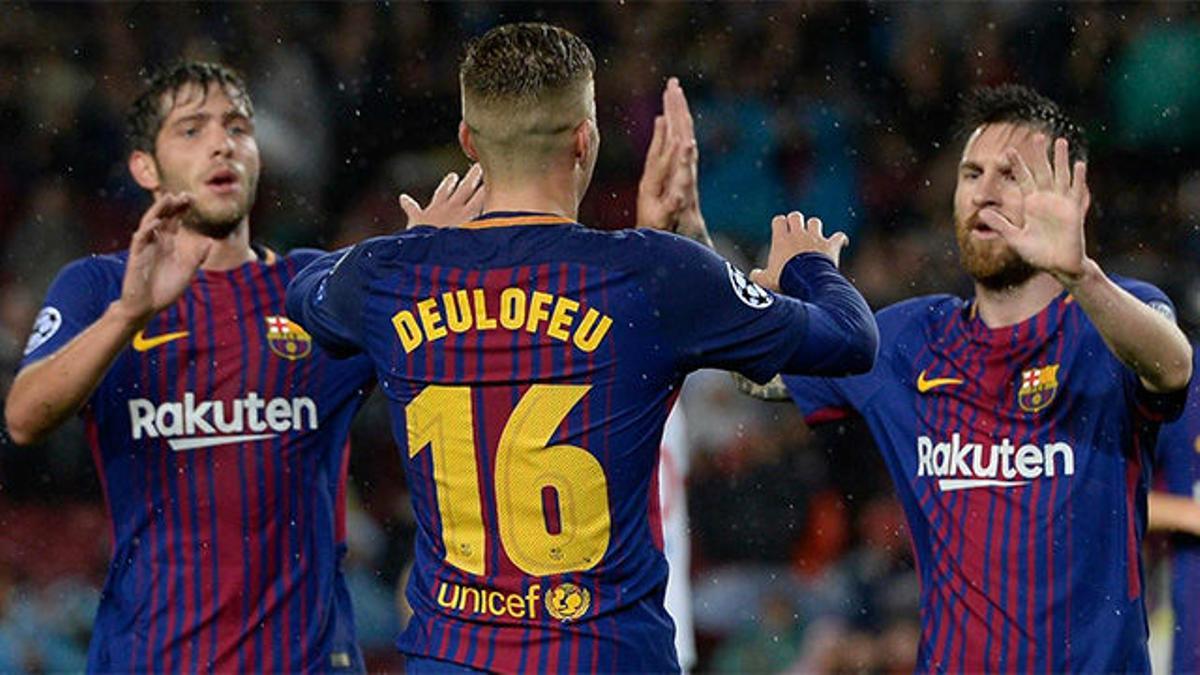 LACHAMPIONS | FC Barcelona - Olympiacos (3-1): Exhibición de Deulofeu