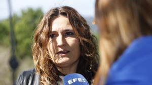 La Generalitat pide al Gobierno solucionar el caos intolerable de Rodalies. En la imagen, Laura Vilagrà.