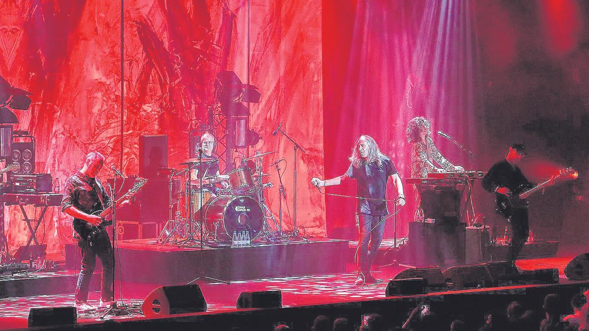 Sopa de Cabra, en un moment del concert al festival de Cap Roig