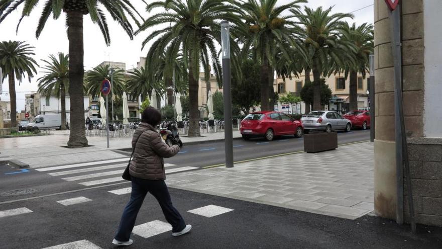 Die Plaza España von Felanitx werden sich Autofahrer und Fußgänger weiterhin teilen müssen