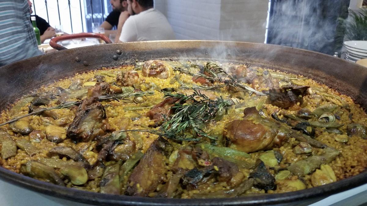 Arroz del restaurante Napicol (Meliana, Valencia).