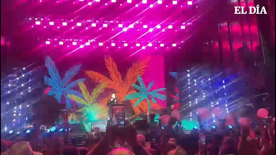 Gloria Estefan sobre el escenario del Cook Music Fest