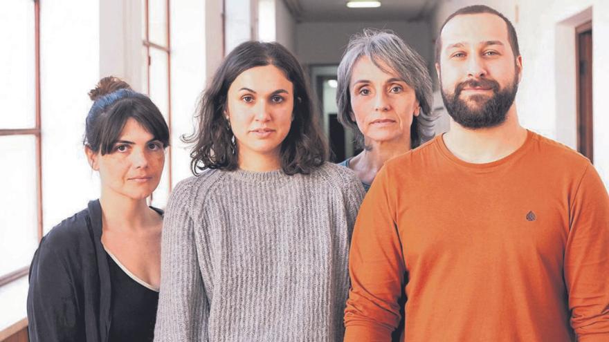 El equipo artístico de ‘39 graus a l’ombra’.