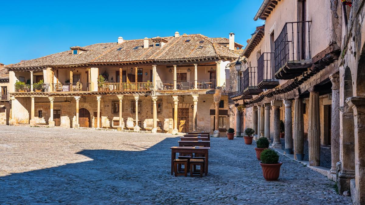 La Plaza Mayor de Pedraza