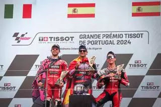 Las carrera del GP de Portugal de MotoGP, en imágenes