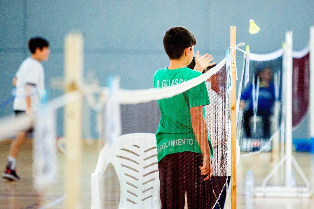 Encuentro de badminton en Sa Pedrera