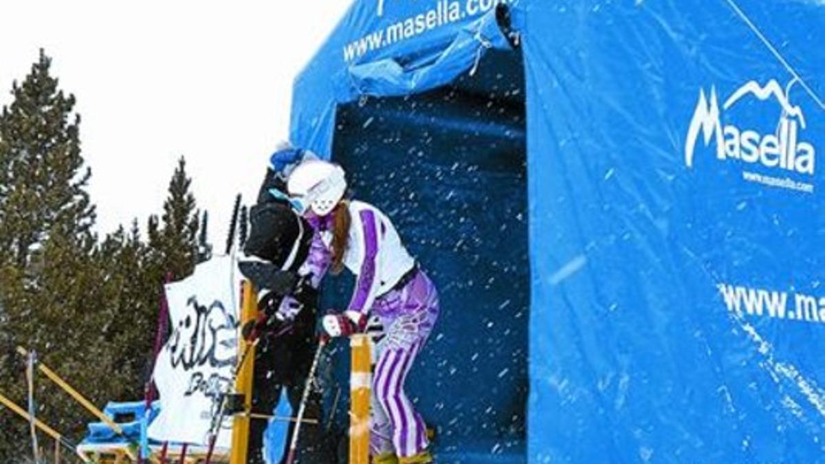 Instalaciones consolidadas 8 Competición de esquí en La Masella, al lado de La Molina.