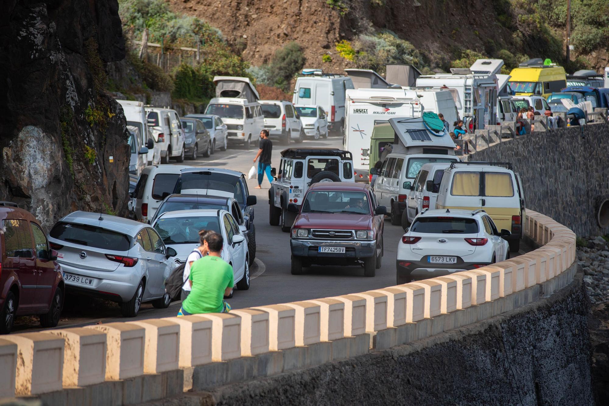 Tráfico en Las Teresitas, Roque de las Bodegas y Benijos