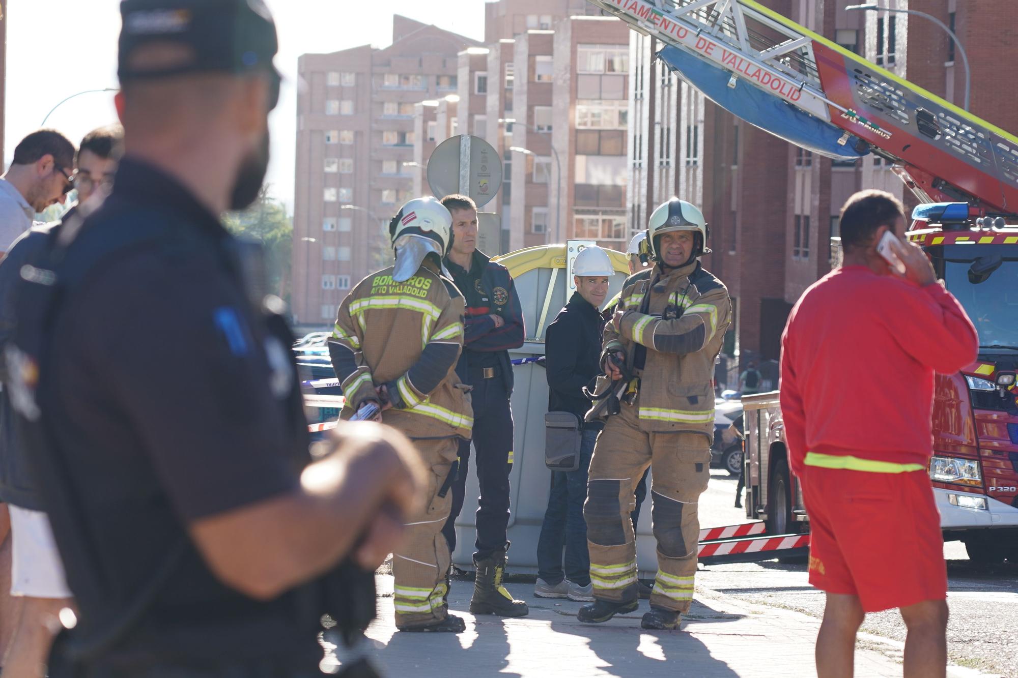 Una vivienda de Parquesol (Valladolid) registra una nueva explosión en Valladolid, con al menos un herido evacuado al hospital