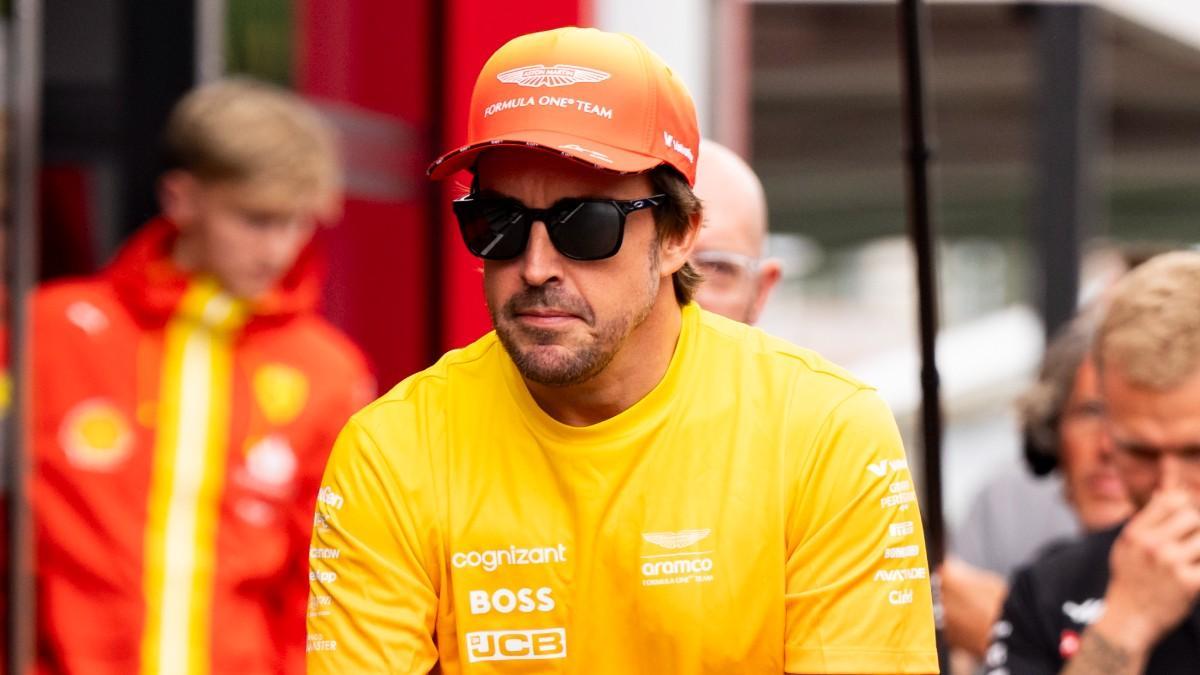 Fernando Alonso, en el Circuit de Barcelona-Catalunya