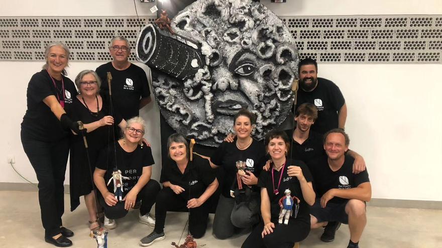 Miembros de la organización del Titellart de Potries.