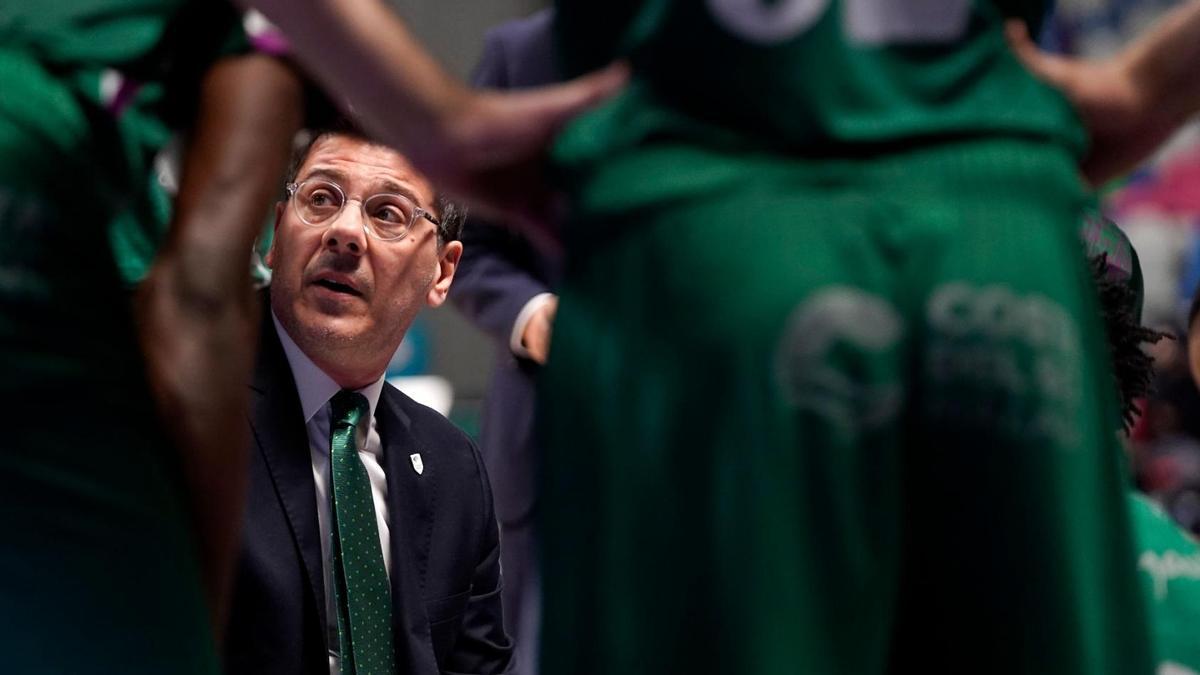 Fotis Katsikaris, entrenador del Unicaja