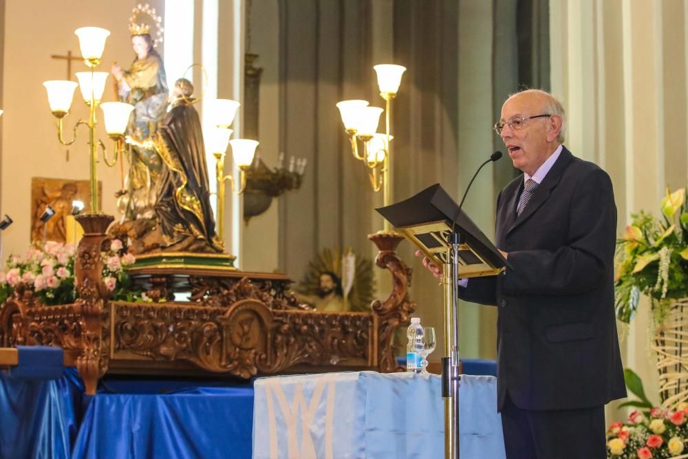 Pregón de la Virgen de los Lirios en Alcoy