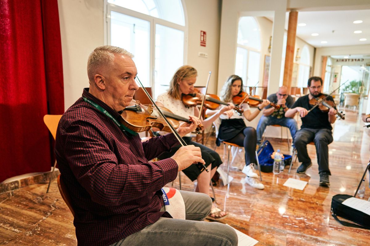 Talleres instrumentales en el Gran Teatro.