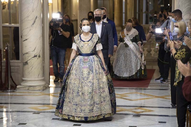 Proclamación de Carmen Martín y Nerea López, falleras mayores de València 2022