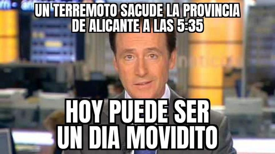 Los memes del terremoto de Alcoy.