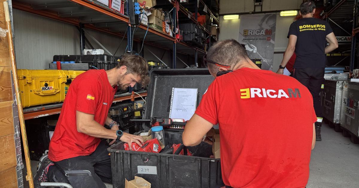El Equipo de Emergencia y Respuesta Inmediata de la Comunidad de Madrid se prepara para partir hacia Venezuela