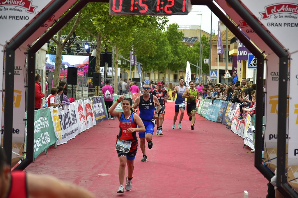 Llegada del triatlón de Fuente Álamo (I)