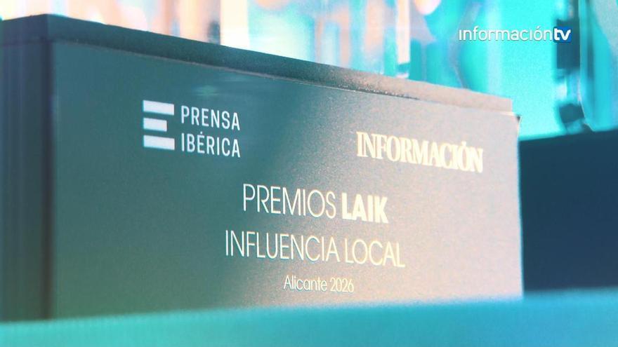 Así han sido los I Premios Laik que reconocen el talento de influencers alicantinos