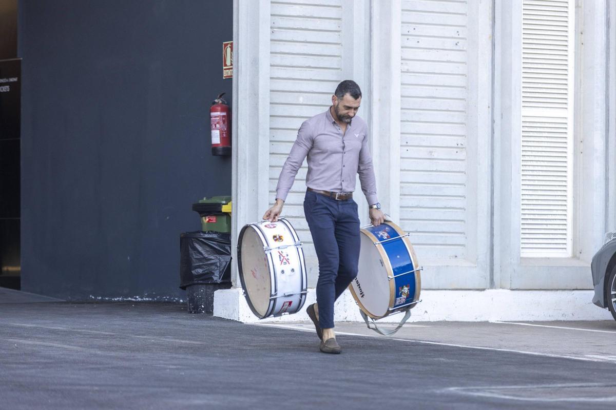 Euforia mallorquinista para despedir al equipo hacia Sevilla