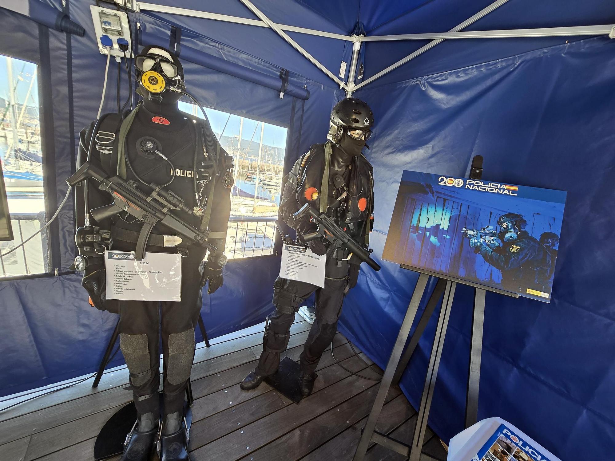 Vigo inaugura con la "Exposición de Medios" las celebraciones del Día de la Policía Nacional