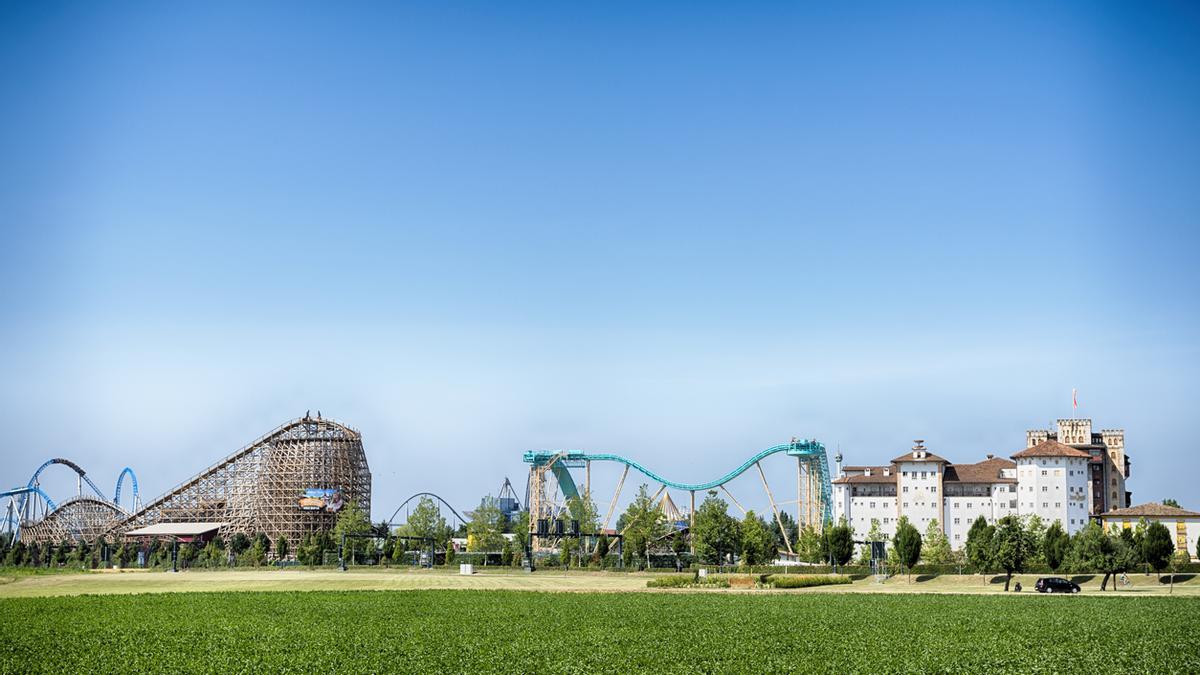 El Europa Park, en llamas: arde España