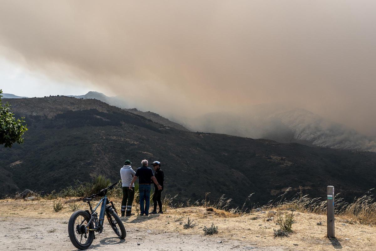 Nueve días de 'infierno': las imágenes del incendio y testimonios de vecinos de La Garganta