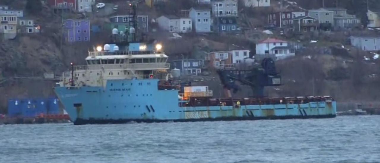 Los cuerpos de los marineros gallegos comienzan a llegar al puerto de Saint John