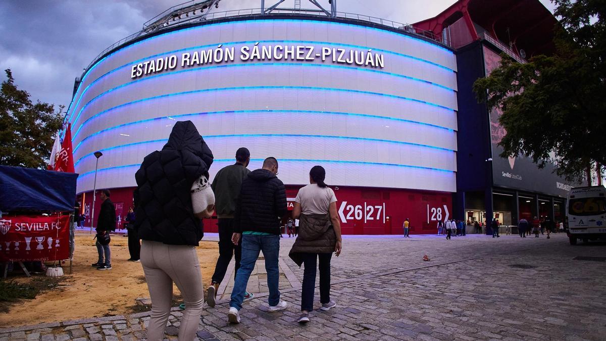 Imagen del exterior del Sánchez Pizjuán.