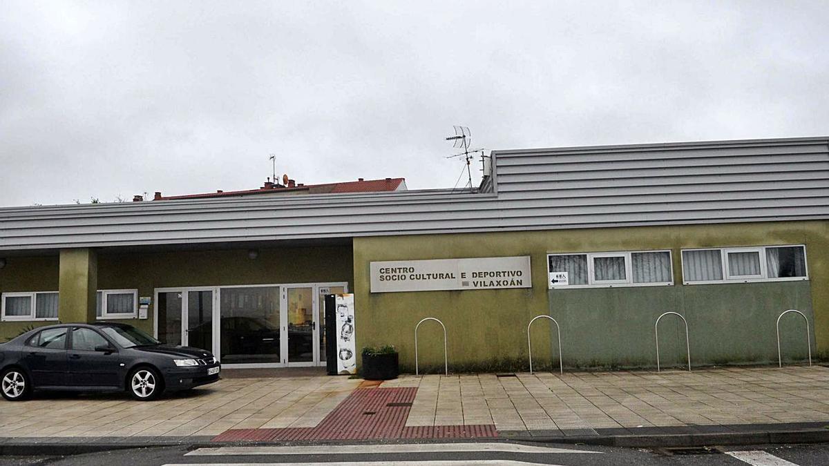 El centro sociocultural de Vilaxoán. |   // NOÉ PARGA