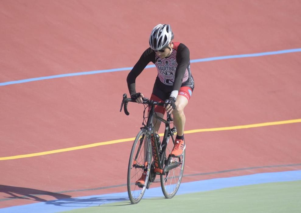 Exhibición en el velódromo de Molina de Segura