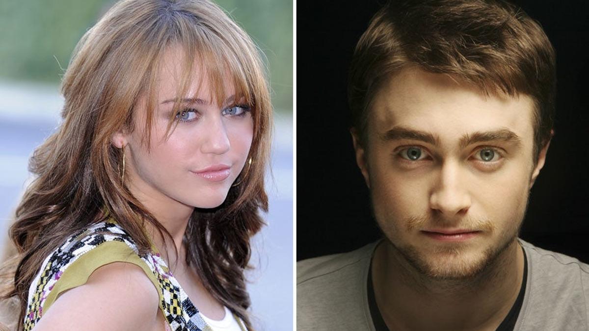 Miley y Daniel, los jóvenes más famosos de Hollywood