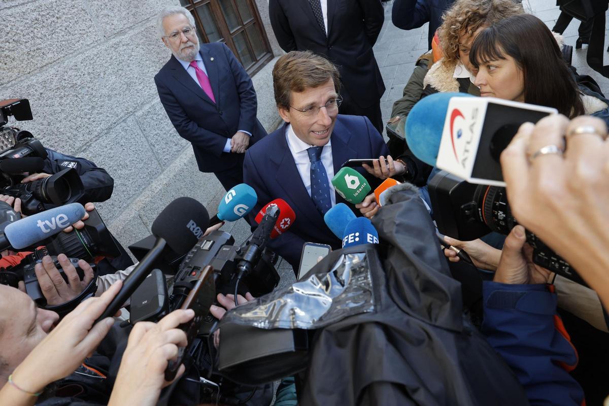 El alcalde de Madrid, José Luis Martínez Almeida.