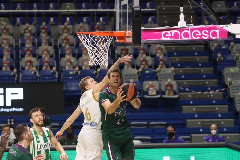 Partido de la Liga Endesa entre el Unicaja y el Real Betis