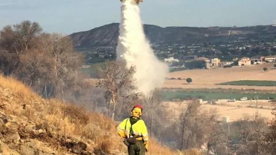 Un incendio en la pinada de La Aparecida moviliza a los bomberos durante 5 horas