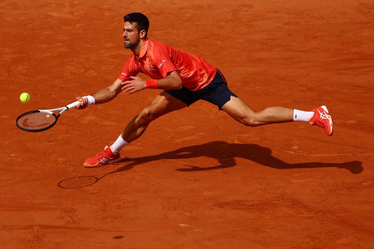 Roland Garros: Carlos Alcaraz - Novak Djokovic, en imágenes