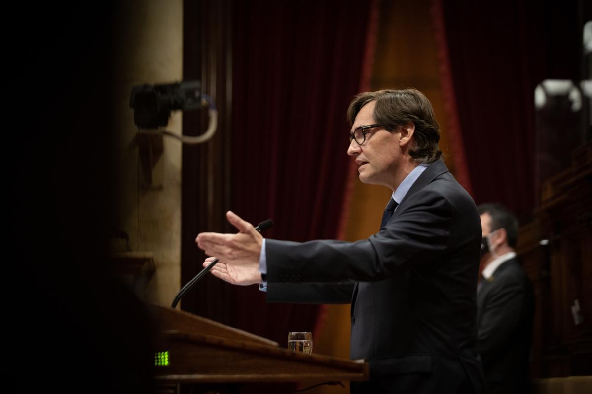 Salvador Illa, secretario de Organización de los socialistas catalanes.