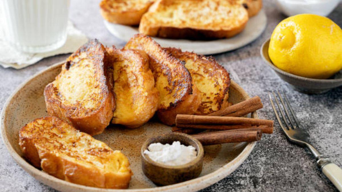 Un plato de torrijas