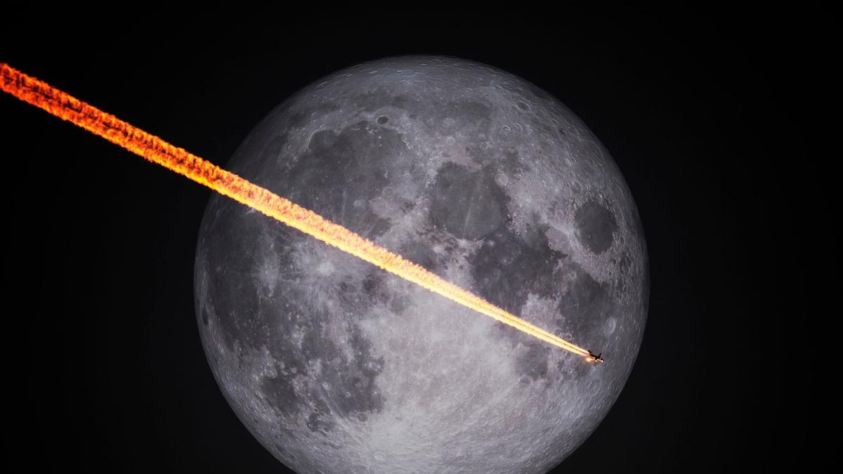 La Luna recibirá el impacto de un cohete de Elon Musk en marzo.