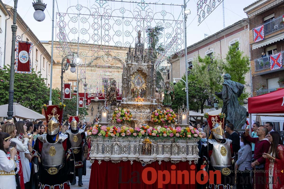 Procesión de subida a la Basílica en las Fiestas de Caravaca