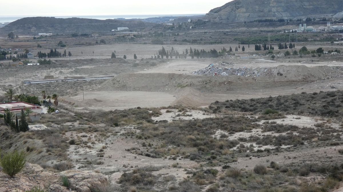 Image of the landfill provided by Compromís Image of the landfill provided by Compromís