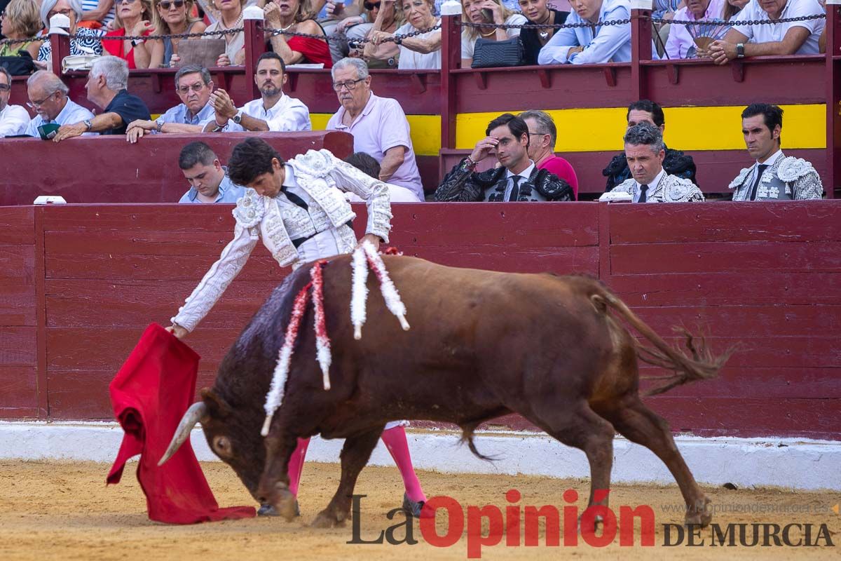 Segunda corrida de la Feria Taurina de Murcia (Castella, Manzanares y Talavante)