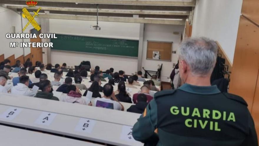 Casi 1.200 aspirantes opositan este fin de semana en Vigo para la Guardia Civil