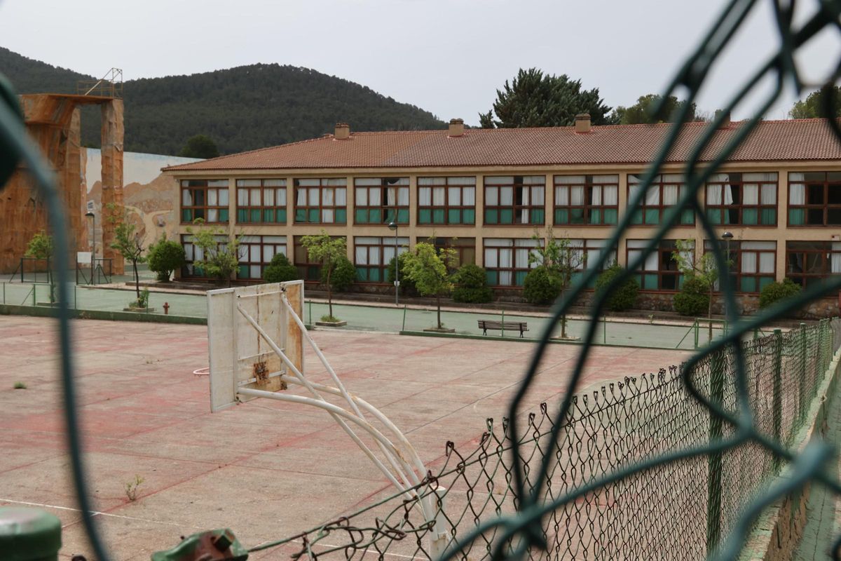 El antiguo hotel en el Xorret de Catí, en una imagen de este miércoles
