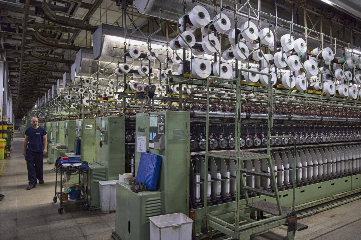 Les imatges de la fàbrica Nylstar a Blanes