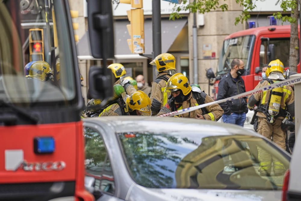 Incendi al col·legi La Salle de Girona