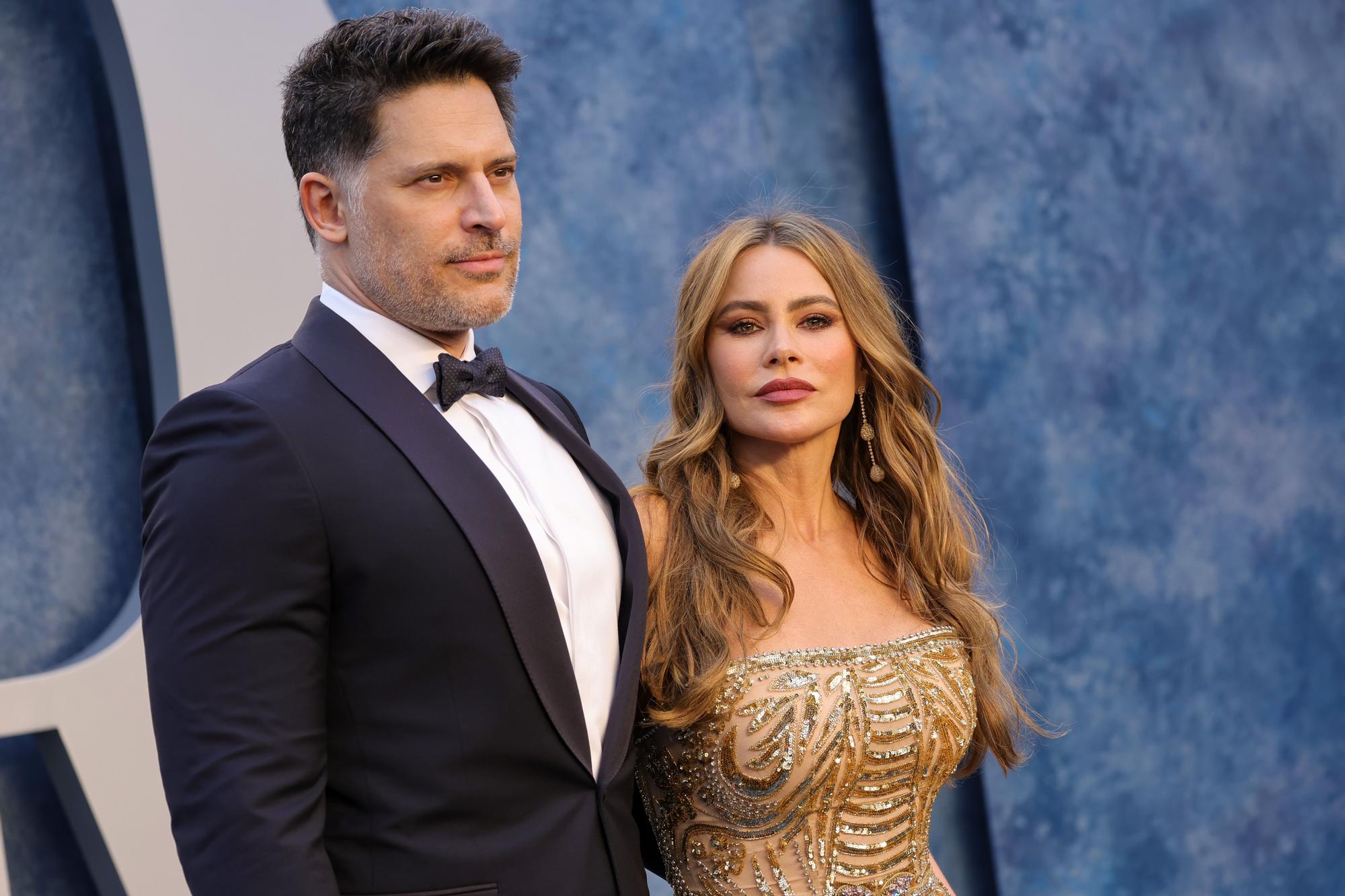 Joe Manganiello y Sofía Vergara en el afterpary de los Premios Oscar 2023 de Vanity Fair