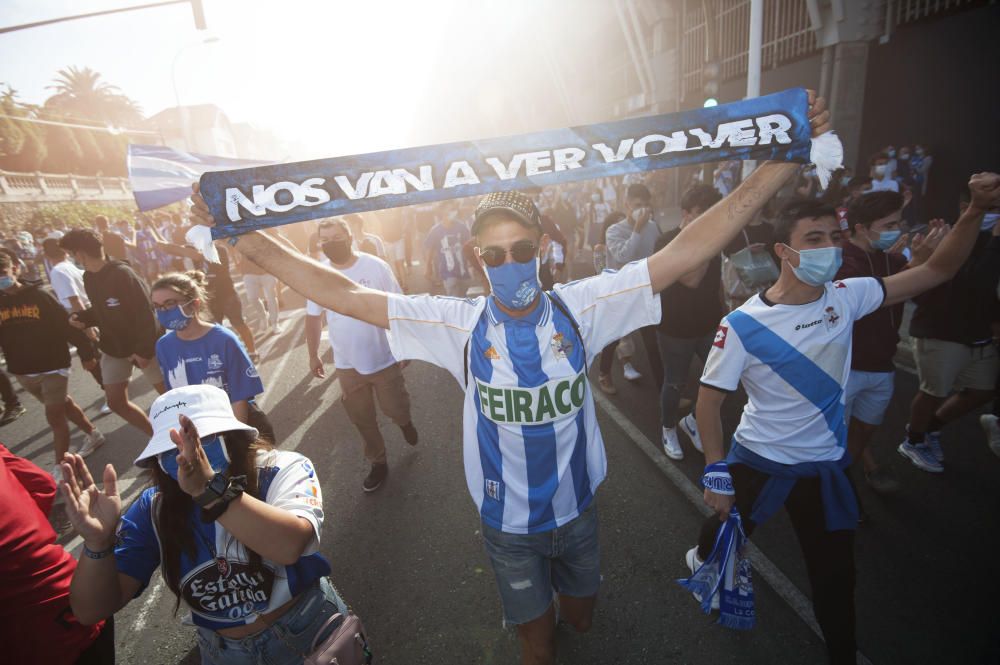 Así fue el recibimiento a los jugadores